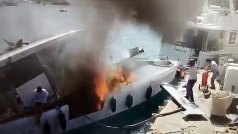 Τουρκία: Έκρηξη σε ιδιωτικό σκάφος στην Αλικαρνασσό