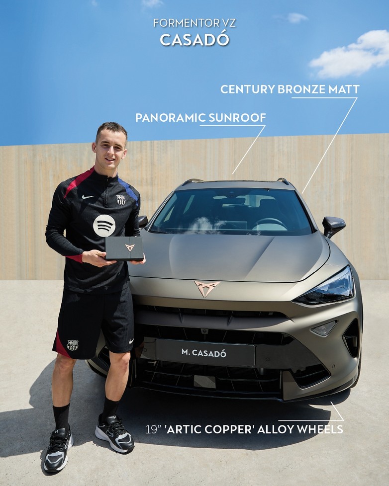 Το δώρο της Cupra στα αστέρια της FC Barcelona- Ποια μοντέλα επέλεξαν για τις καθημερινές μετακινήσεις τους