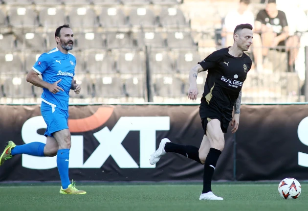 Έπαιξε με τους Legends στην Τούμπα πριν έρθει Ηράκλειο ο Νίκος Νταμπίζας