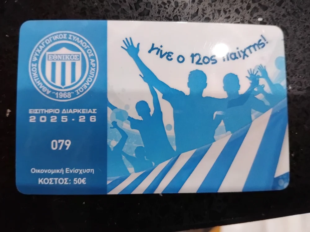 Εθνικός Αρχίπολης: “Τέθηκαν σε κυκλοφορία οι κάρτες διαρκείας”