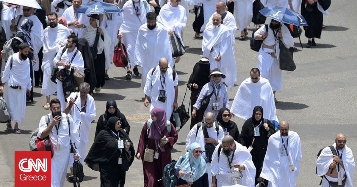 Εκατοντάδες χιλιάδες μουσουλμάνοι συρρέουν στη Μέκκα για το χατζ