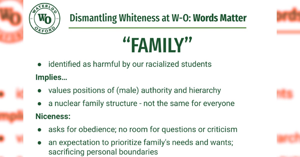 Καναδάς: Σχολικό συμβούλιο αποκαλεί «ρατσιστικό» τον όρο οικογένεια!