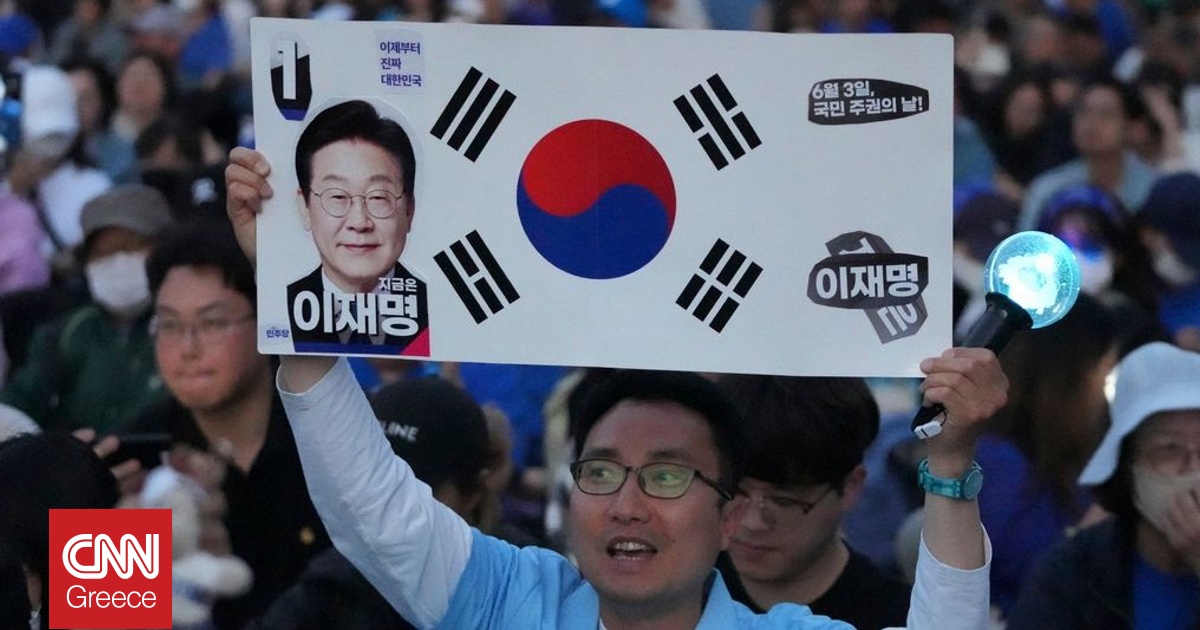 Νότια Κορέα – exit poll: Σαρωτική νίκη του υποψηφίου της κεντροαριστεράς στις προεδρικές εκλογές