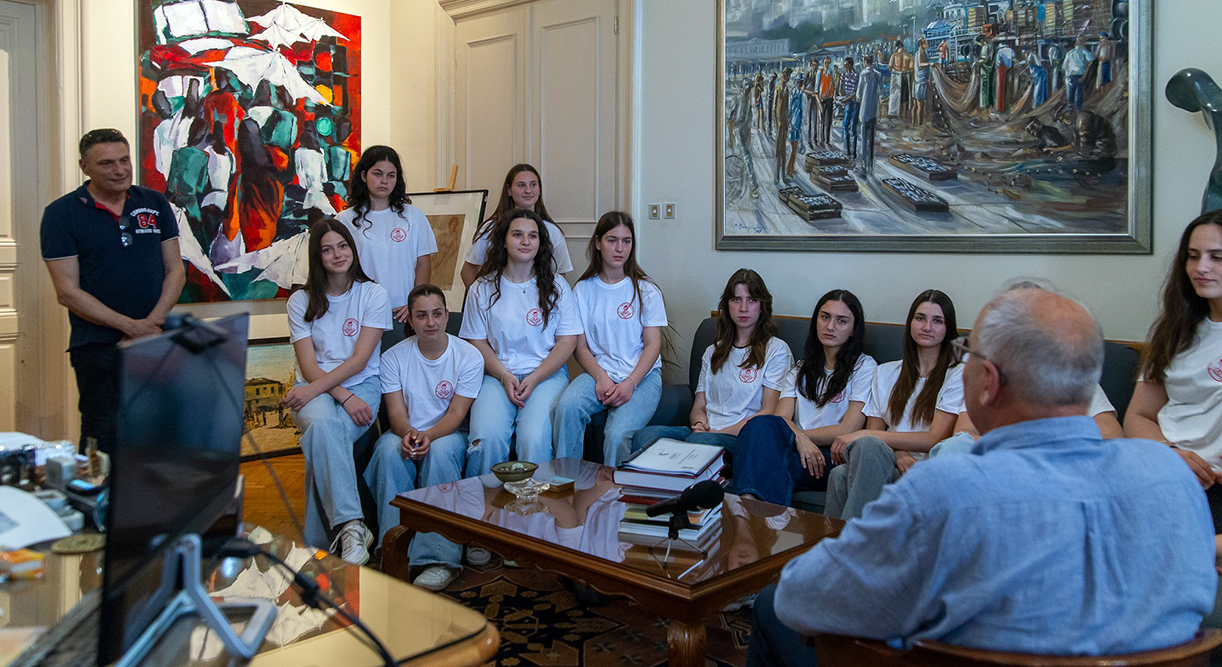 ΑΟ Αμυγδαλεώνα ΣΑΡΙΣΑ: Η ώρα της (επι)βράβευσης και από τον Δήμαρχο Καβάλας [φωτογραφίες]