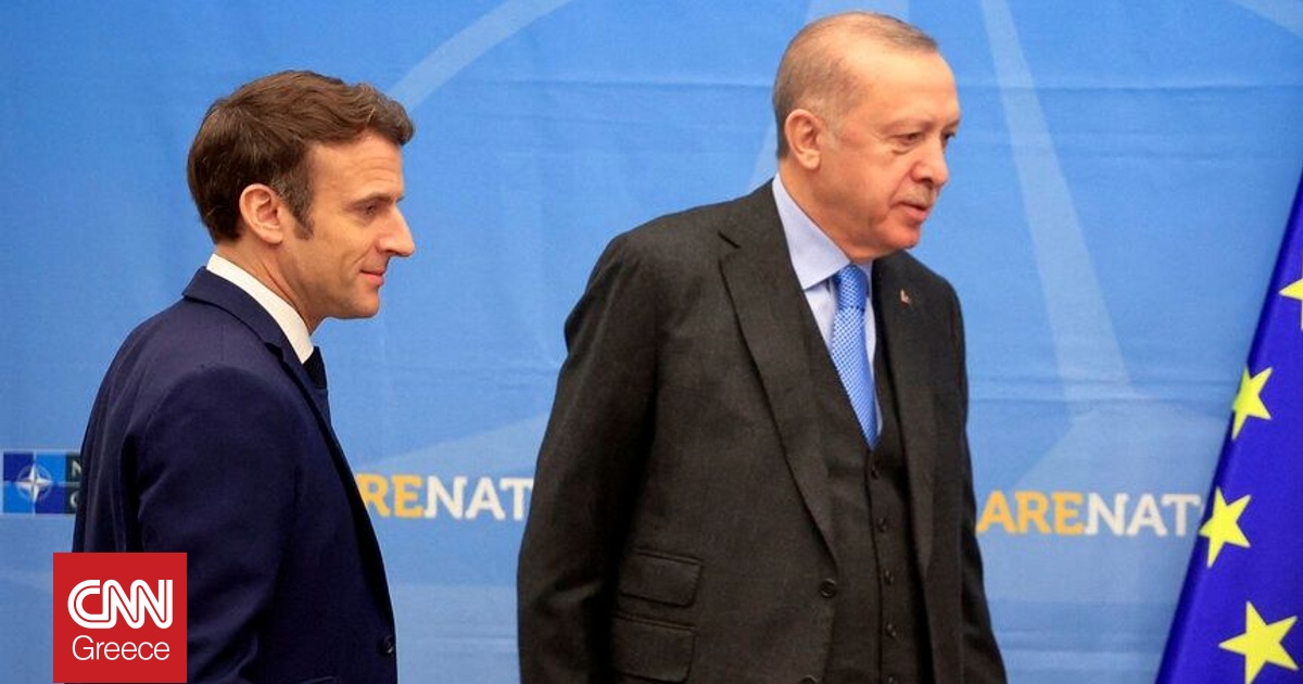 Επικοινωνία Μακρόν – Ερντογάν: Στο επίκεντρο Ουκρανία και Μέση Ανατολή