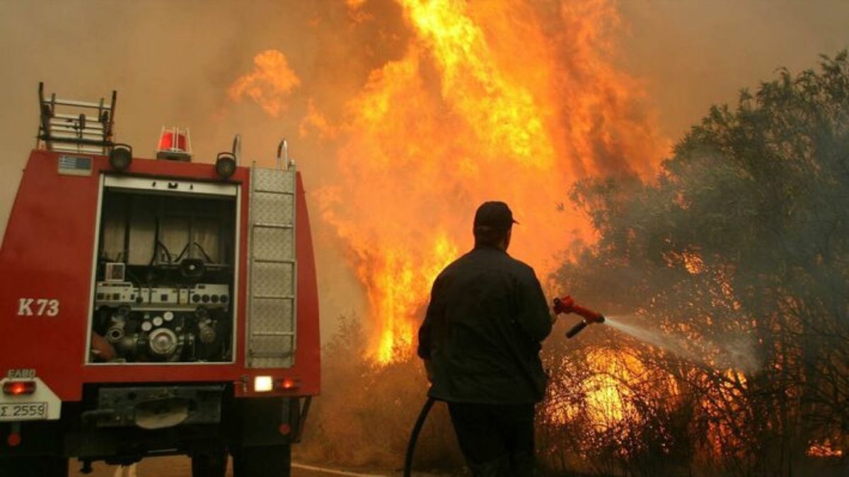 Πυρκαγιά σε χαμηλή βλάστηση στην Κρύα Βρύση Καρδίτσας – Μεγάλη κινητοποίηση της Πυροσβεστικής