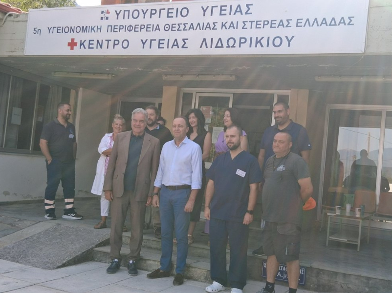 Συνάντηση Δημάρχου Δωρίδος με τον Διοικητή της 5ης ΥΠΕ