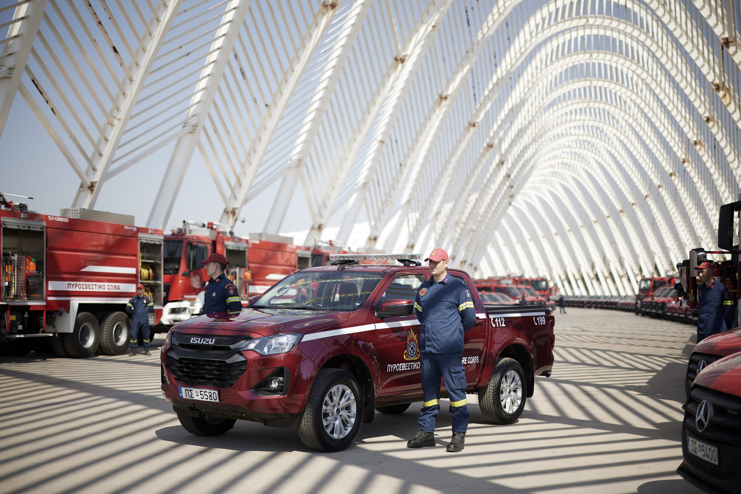 12 νέα πυροσβεστικά οχήματα ενισχύουν το Βόρειο Αιγαίο