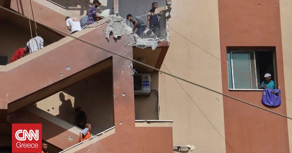 Αποκλειστικό CNNi: Τριπλή η φονική επίθεση στο νοσοκομείο της Γάζας – Καρέ καρέ το χτύπημα