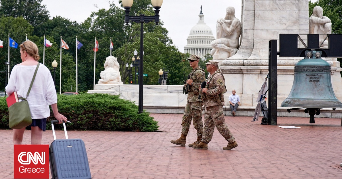 Ο Τραμπ θα κάνει περιπολία στην Ουάσιγκτον μαζί με τη αστυνομία και τον στρατό