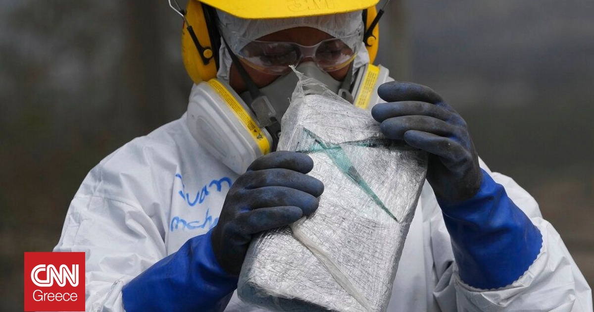 Ισημερινός: Κατασχέθηκαν δέκα τόνοι κοκαΐνης μέσα σε 21 ημέρες επιχειρήσεων στη θάλασσα