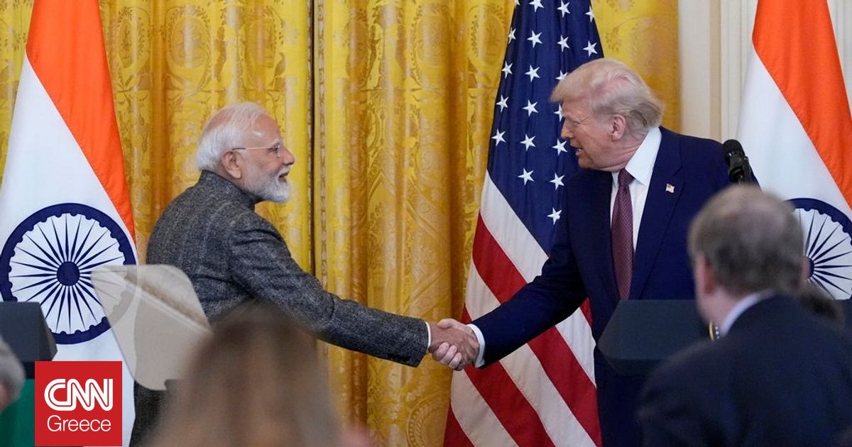 Ο Τραμπ αυξάνει στο 50% τους δασμούς σε προϊόντα της Ινδίας