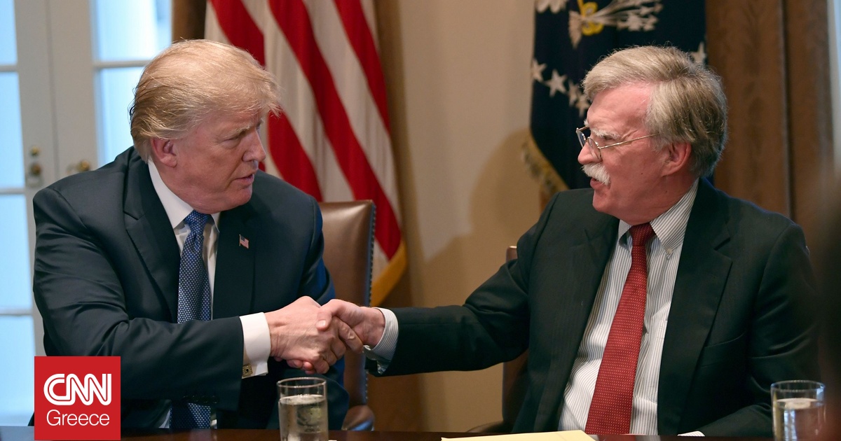 Τραμπ κατά Τζον Μπόλτον: «Είναι πράγματι ένα ρεμάλι, δεν είμαι φαν»