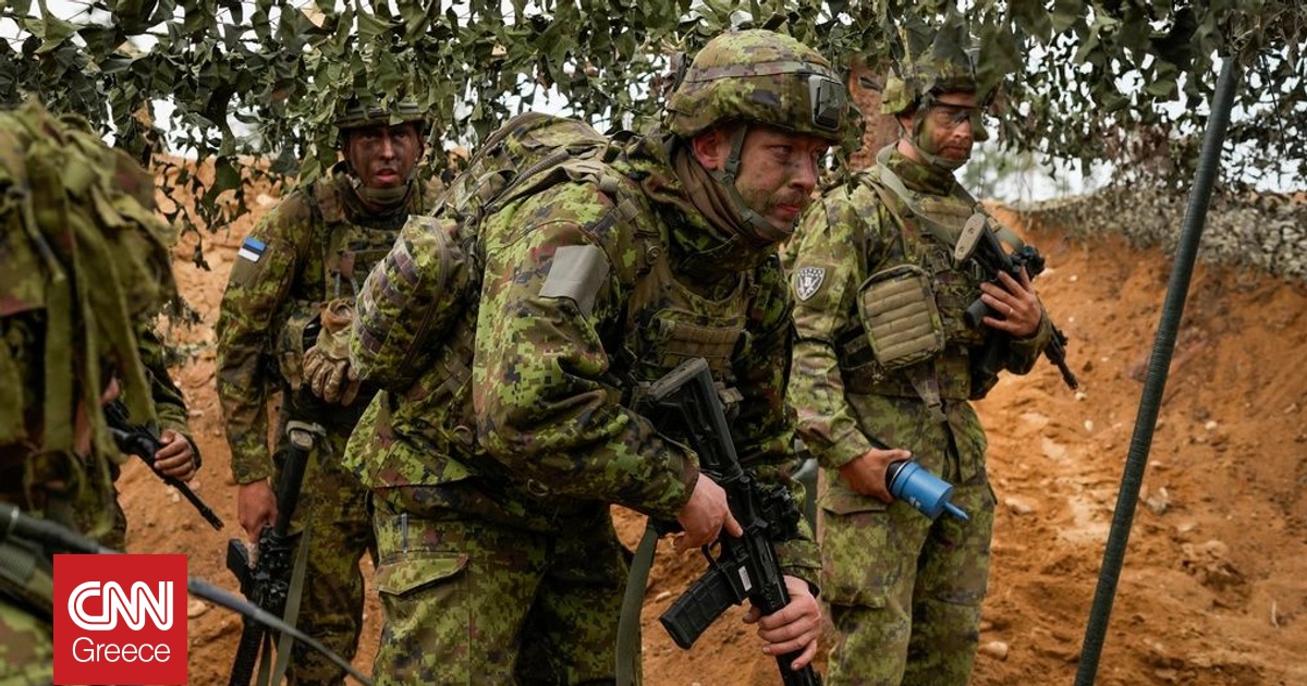 Ετοιμη η Εσθονία να στείλει στρατό στην Ουκρανία σε περίπτωση ειρηνευτικής συμφωνίας