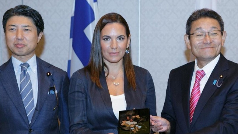 Συνάντηση Όλγας Κεφαλογιάννη με Ιάπωνες βουλευτές