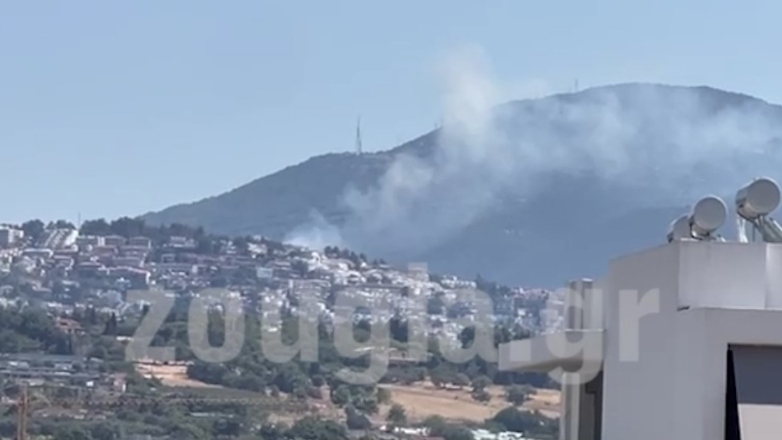 Θεσσαλονίκη: Φωτιά στην περιοχή του Χορτιάτη