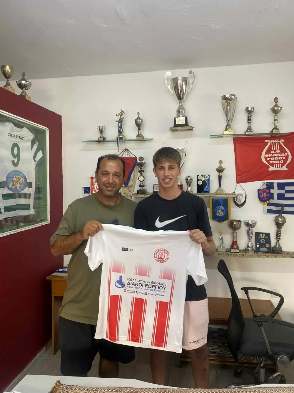 Ο Ορφέας Ρόδου απέκτησε τον Αλέξανδρο Κώστα