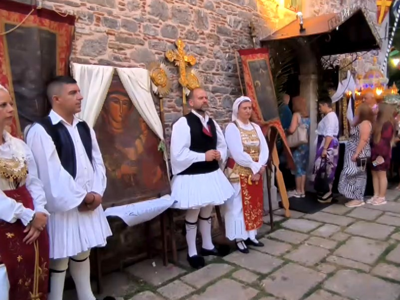 Δαύλεια Βοιωτίας: Γιορτάζει η Ιερά Μονή Κοιμήσεως Θεοτόκου Ιερουσαλήμ