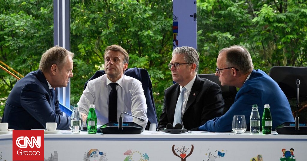 Στη Μολδαβία Μακρόν, Μερτς και Τουσκ για να εκφράσουν την υποστήριξή τους στη χώρα έναντι της Ρωσίας