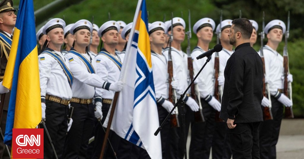 O Ζελένσκι συνεχάρη τους συμπατριώτες του για την Ημέρα της Ανεξαρτησίας