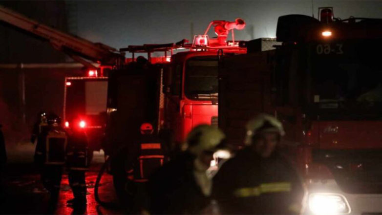 Φωτιά στη Σαλαμίνα – Zougla