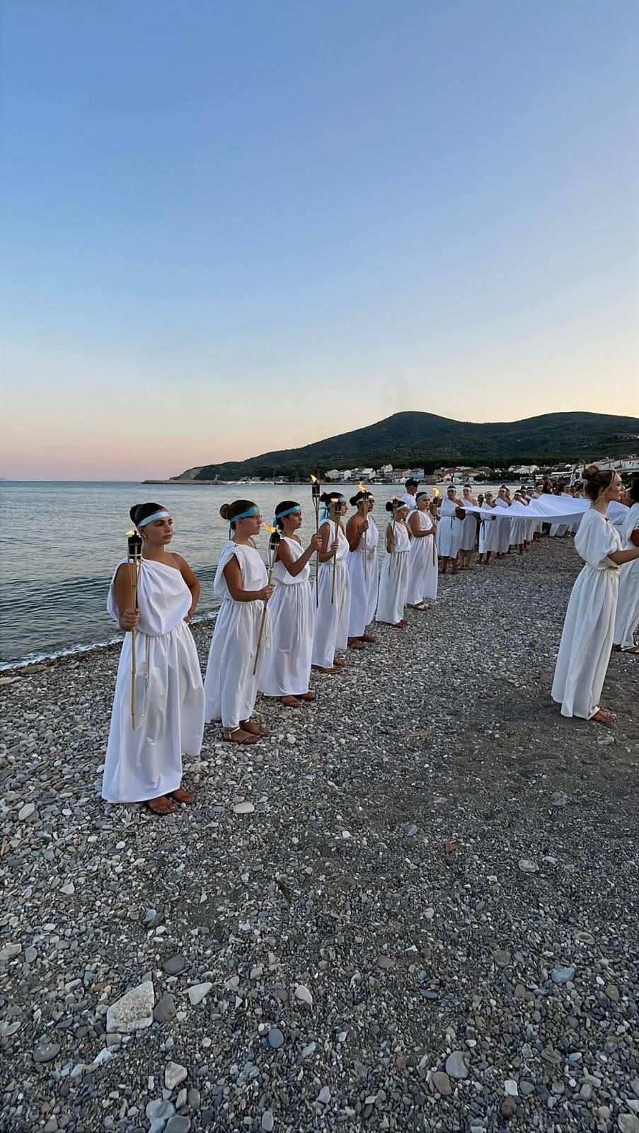 Με επιτυχία αναβίωσαν τα “Ηραία στο Ηραίο της Σάμου” στο πλαίσιο του Φεστιβάλ Ηραία – Πυθαγόρειο