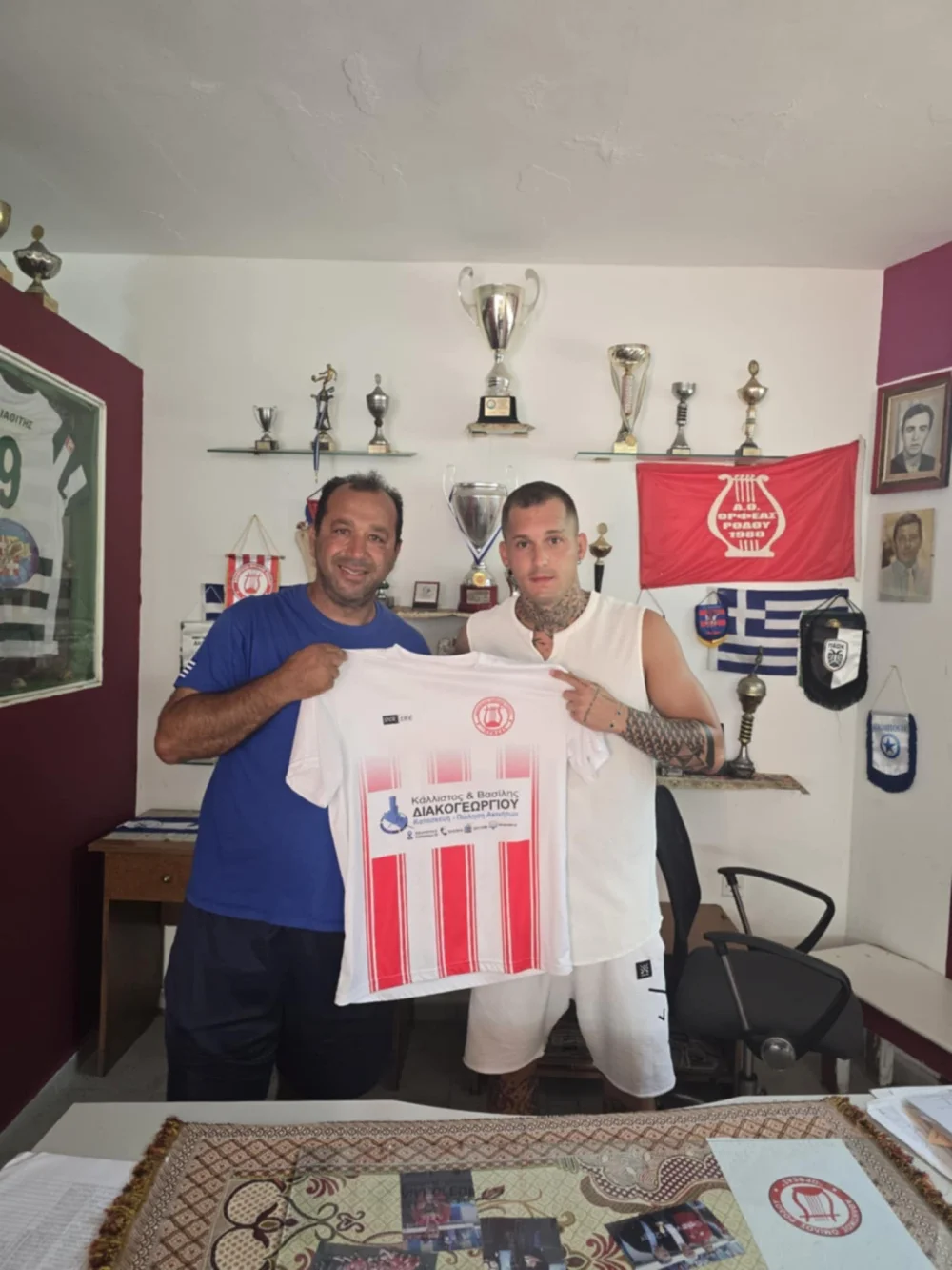 Στον Ορφέα Ρόδου ο Παντελής Καμπούρης