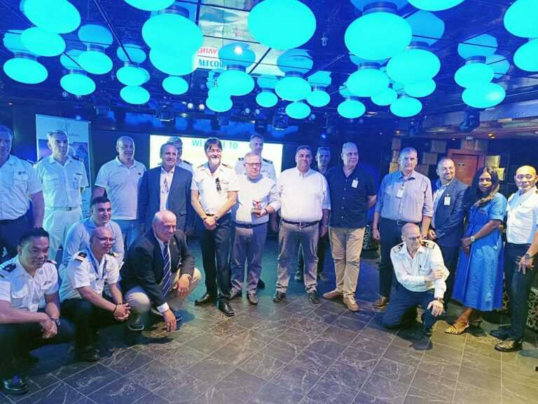 Ο Αντιπεριφερειάρχης Καβάλας στο κρουαζιερόπλοιο Carnival Miracle