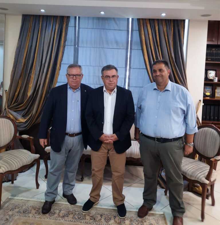 Ο νέος Γραμματέας της Αποκεντρωμένης Διοίκησης Μακεδονίας-Θράκης στον Αντιπεριφερειάρχη Καβάλας