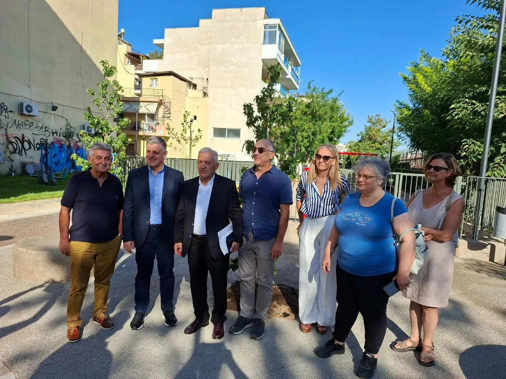 Ολοκληρώθηκε η ανάπλαση του πάρκου Βοσπόρου στη δυτική Θεσσαλονίκη
