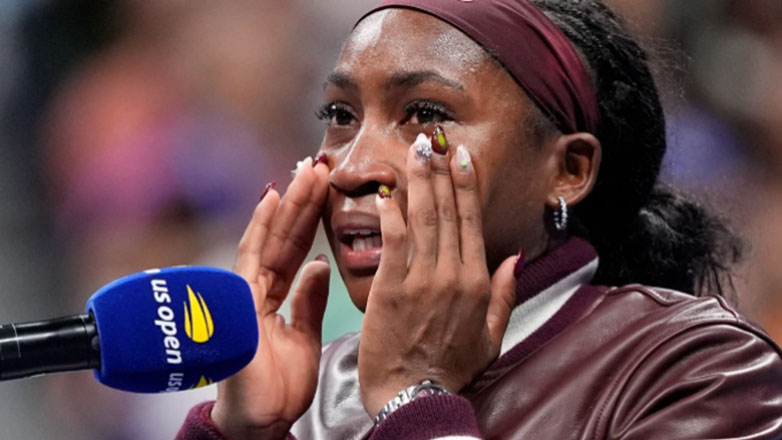 US Open: Πρόκριση και δάκρυα για τη Γκοφ