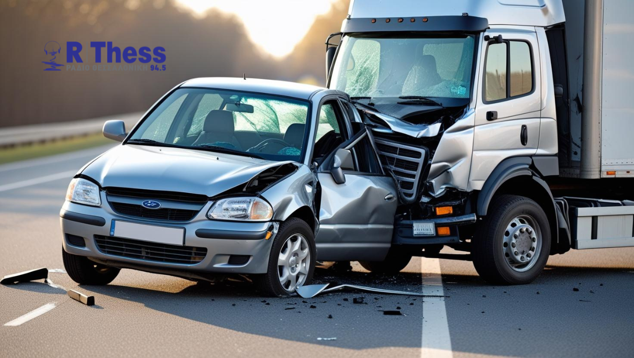 Τροχαίο στον Περιφερειακό Θεσσαλονίκης | Rthess