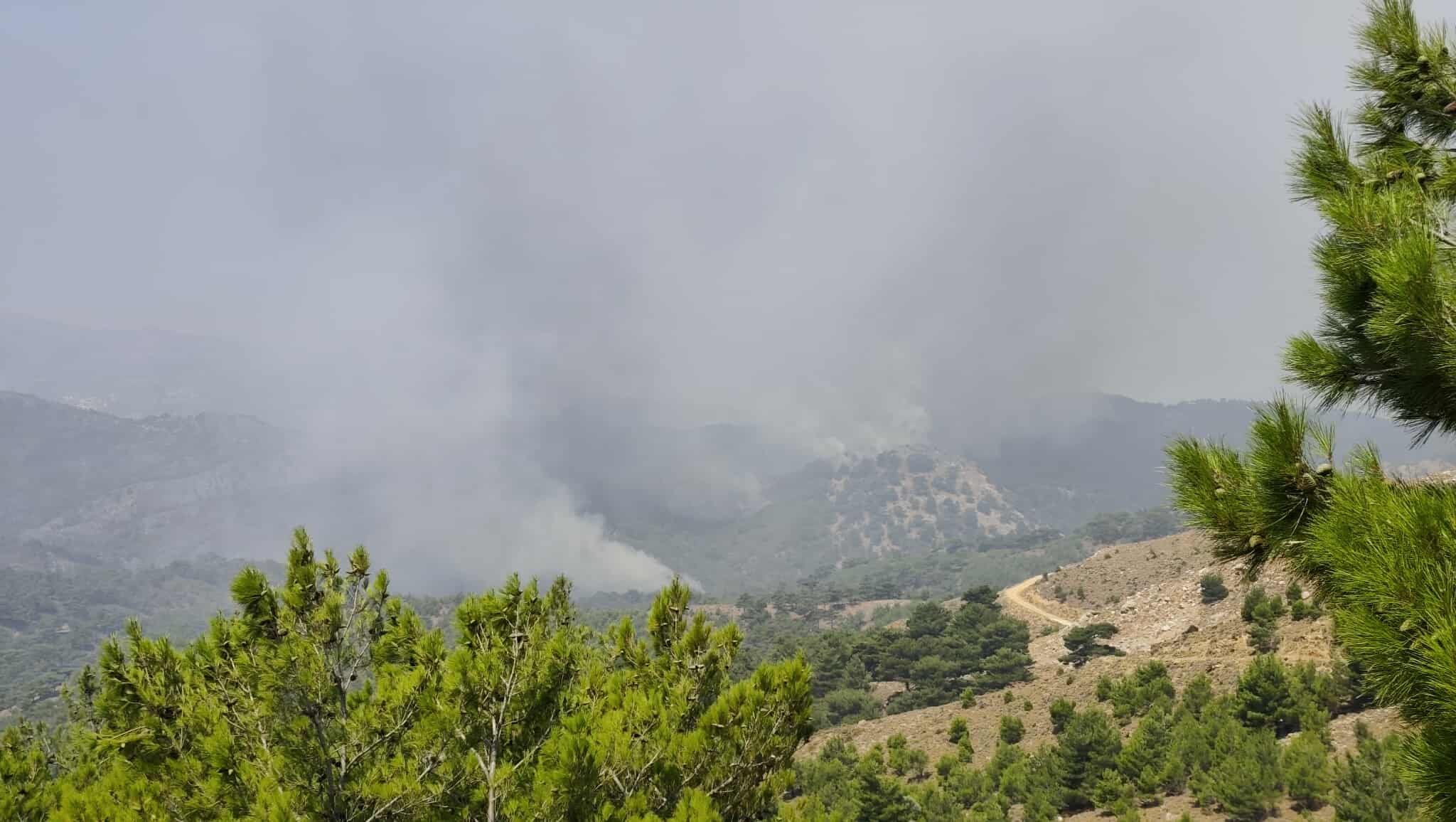 Χίος: Τις αναζωπυρώσεις αντιμετωπίζει η Πυροσβεστική – Σε Κέραμο και Βολισσό τα ενεργά μέτωπα