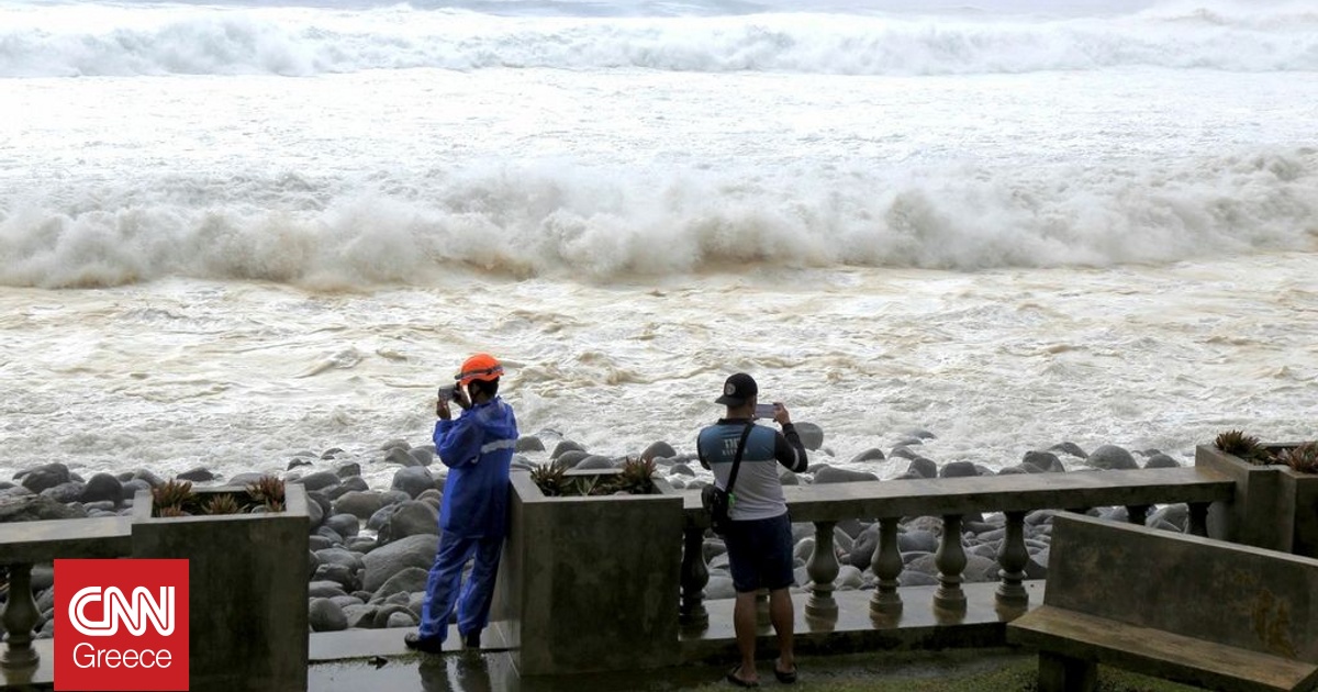 Ο «υπερ-τυφώνας» Ραγκάσα πλησιάζει απειλητικά τις Φιλιππίνες – Ασύλληπτες ριπές ανέμων