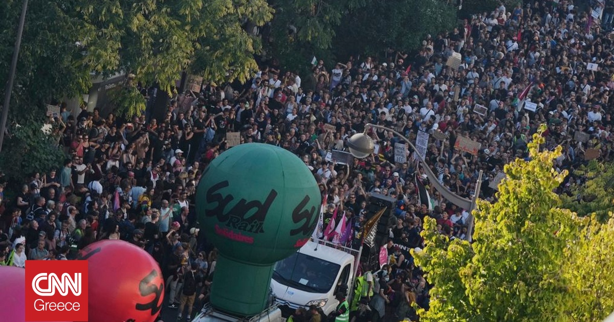 Δεκάδες χιλιάδες Γάλλοι στους δρόμους για τα μέτρα λιτότητας της κυβέρνησης – 181 συλλήψεις