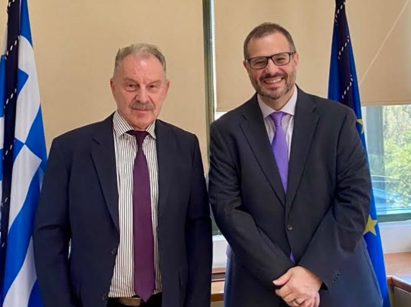 Συνάντηση Γ. Κοτρωνιά με Ν. Τσάφο για το θέμα του ΔΕΔΔΗΕ
