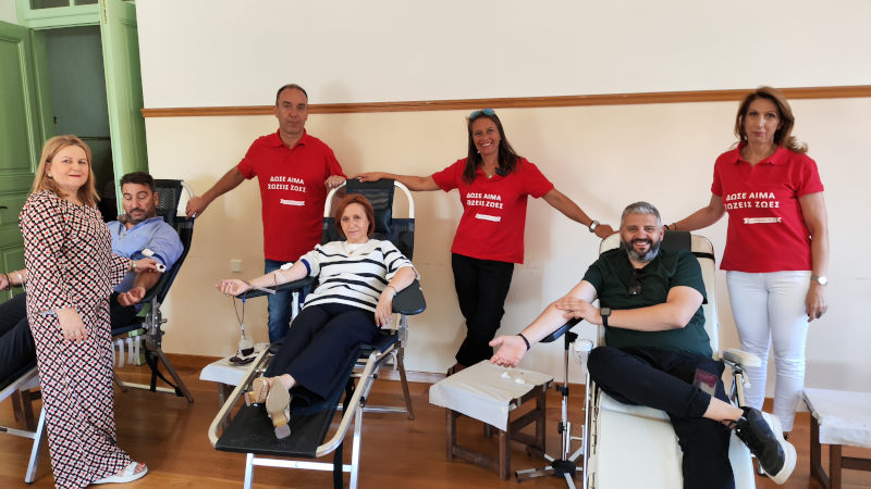 Με επιτυχία πραγματοποιήθηκε εθελοντική αιμοδοσία από το Σύλλογο Εθελοντών Αιμοδοτών Σιάτιστας