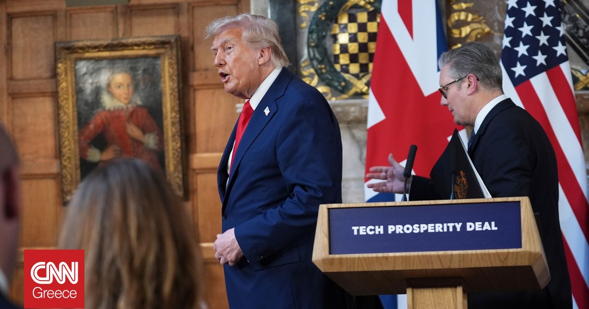 Τραμπ: Διαφωνώ με τον Στάρμερ στην αναγνώριση παλαιστινιακού κράτους