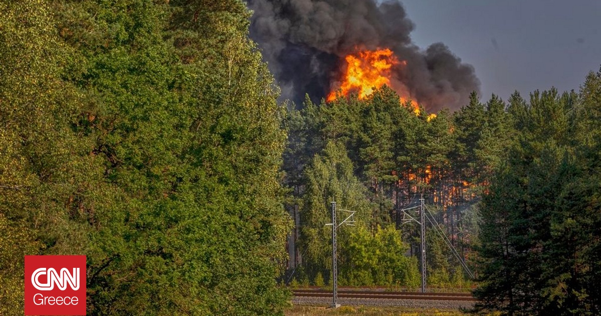 Λιθουανία: Έκρηξη σε τρένο που μετέφερε LPG στο Βίλνιους – Tα πρώτα σενάρια