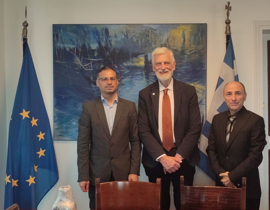 Συνάντηση της Ένωσης Συντακτών Επαρχιακού Τύπου με τον Υφυπουργό Εξωτερικών