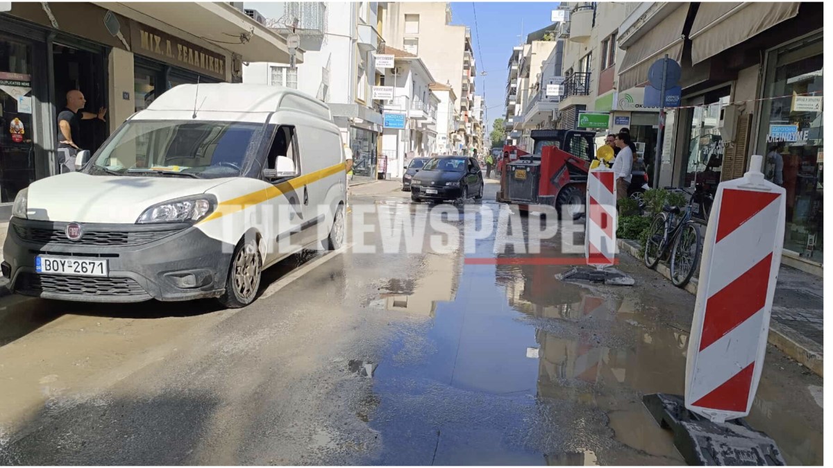 Πλημμύρισαν κεντρικοί δρόμοι της πόλης (φώτο) – ONLARISSA.GR Νέα Ειδήσεις Λάρισα