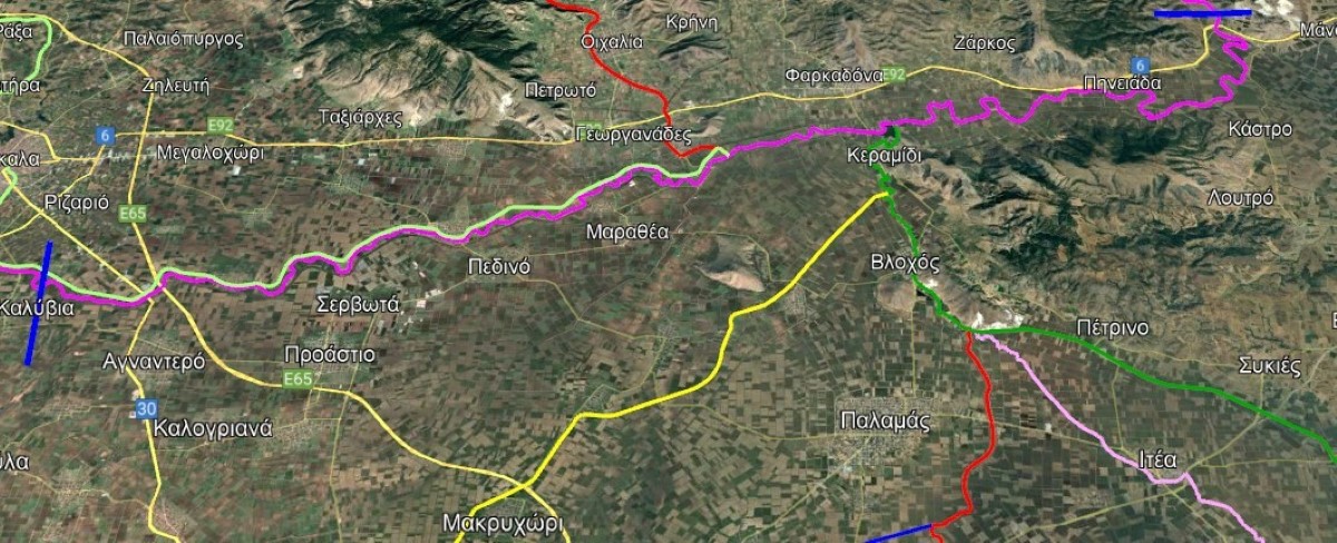 Με 4,7 εκατ. ευρώ εντάχθηκε στο ΕΣΠΑ το Επιχειρησιακό Σχέδιο Αντιπλημμυρικής Προστασίας του Πηνειού