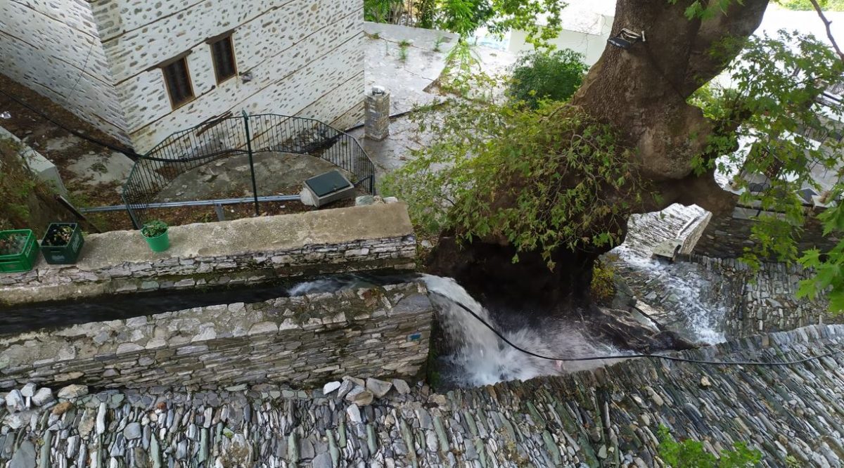 Πλησίασε τα 90 χιλιόμετρα την ώρα η μέγιστη ριπή του ανέμου στην Πορταριά