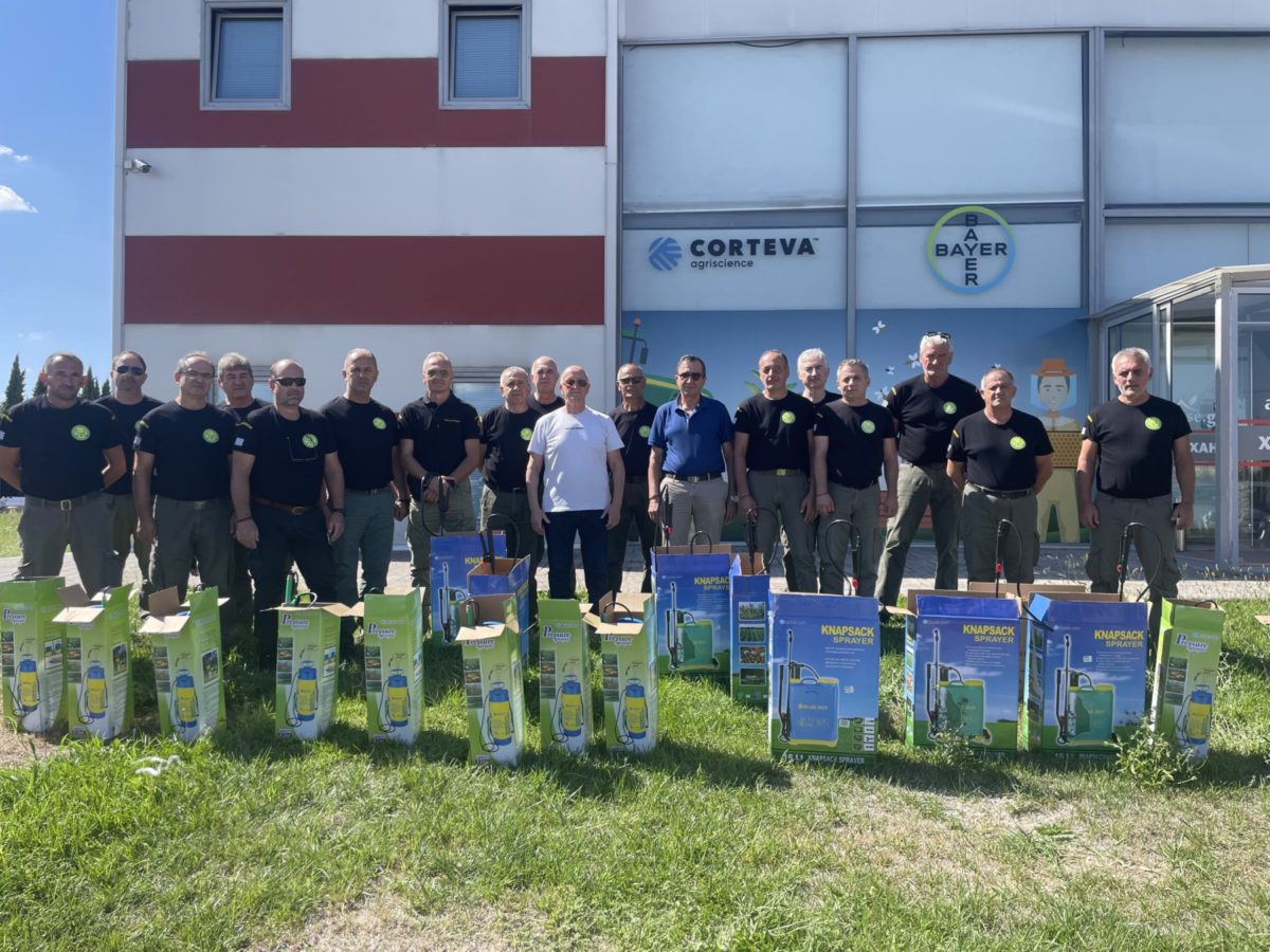 Η Ζ΄ Κυνηγετική Ομοσπονδία Θεσσαλίας συμβάλλει στην αποτροπή εξάπλωσης της ευλογιάς