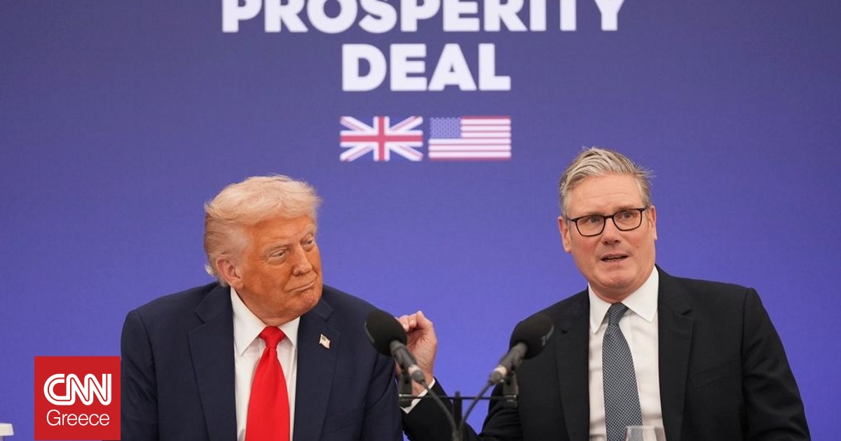 Στάρμερ σε Τραμπ: «Είστε μεταξύ φίλων» – «Αδιάρρηκτοι οι δεσμοί», λέει ο πρόεδρος των ΗΠΑ