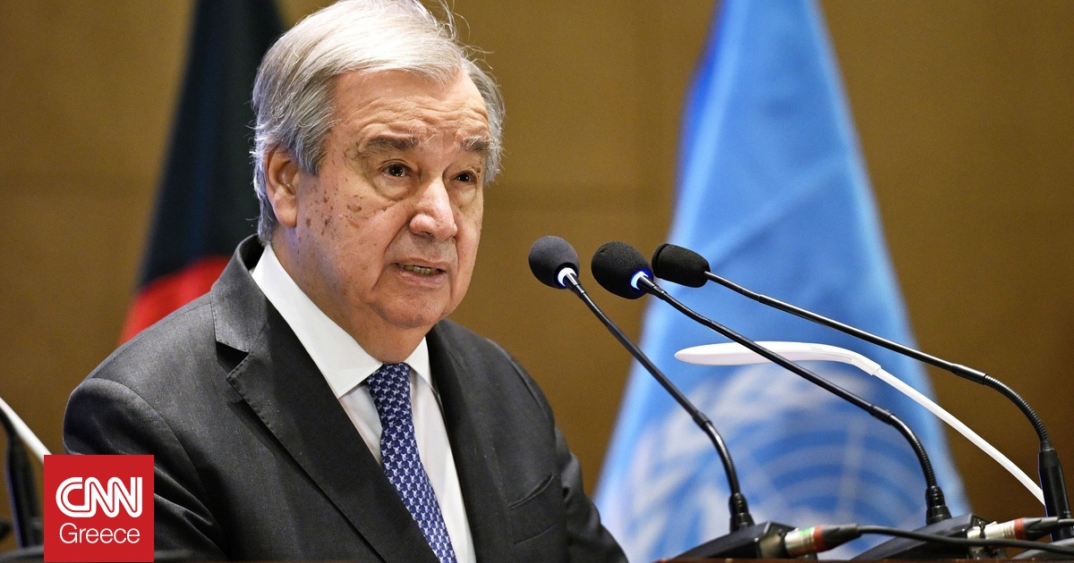 «Αποφασισμένος» για επανεκκίνηση των συνομιλιών στο Κυπριακό ο Γκουτέρες