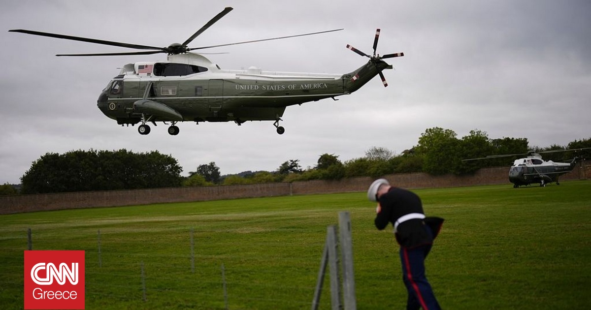 Λευκός Οίκος: Μηχανική βλάβη στο ελικόπτερο που μετέφερε Τραμπ και Μελάνια
