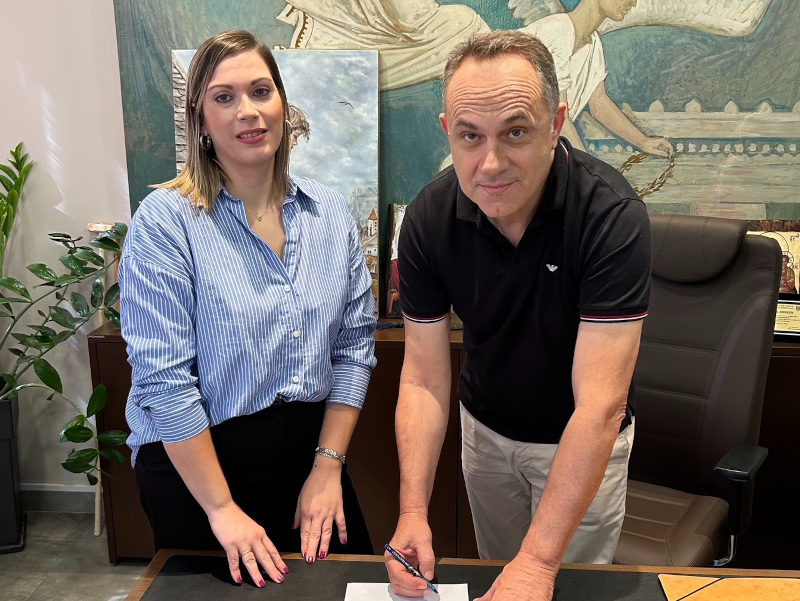 Ορκωμοσία της νέας Συμβούλου της Δημοτικής Κοινότητας Ροδίτσας Χαρίκλειας Τσεκούρα