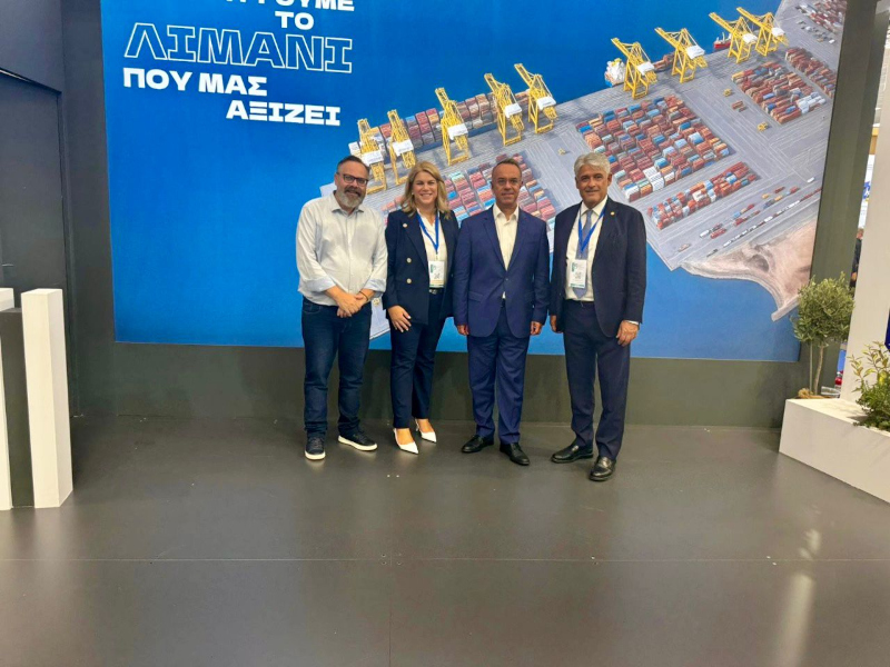 Ο Χρ. Σταϊκούρας στα εγκαίνια της 89ης ΔΕΘ