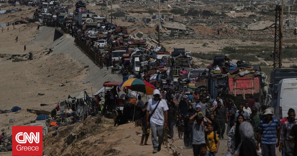 «Περίπου 480.000 Παλαιστίνιοι έχουν εγκαταλείψει τη Γάζα», σύμφωνα με τον ισραηλινό στρατό